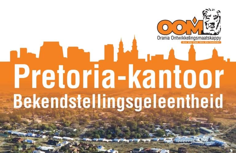 Bekendstelling van die Pretoria-kantoor